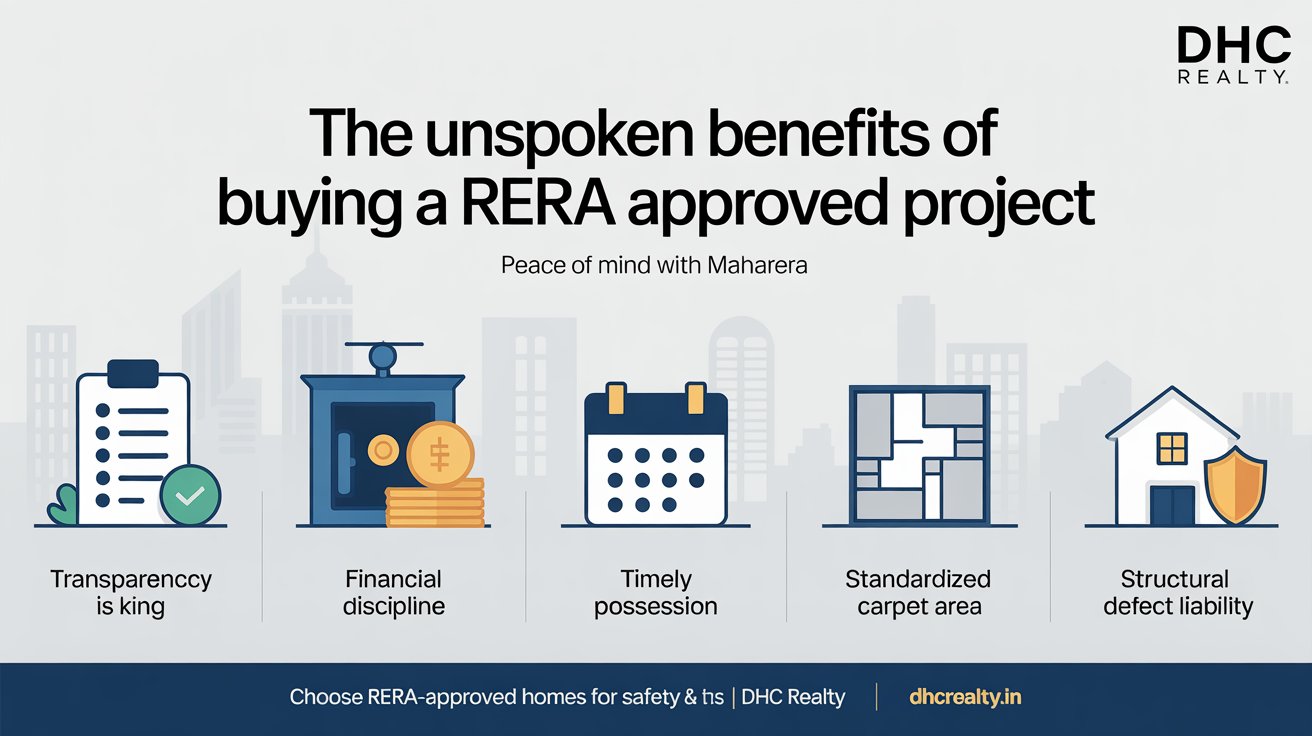 the unpoken benefits of buying a RERA approved Project