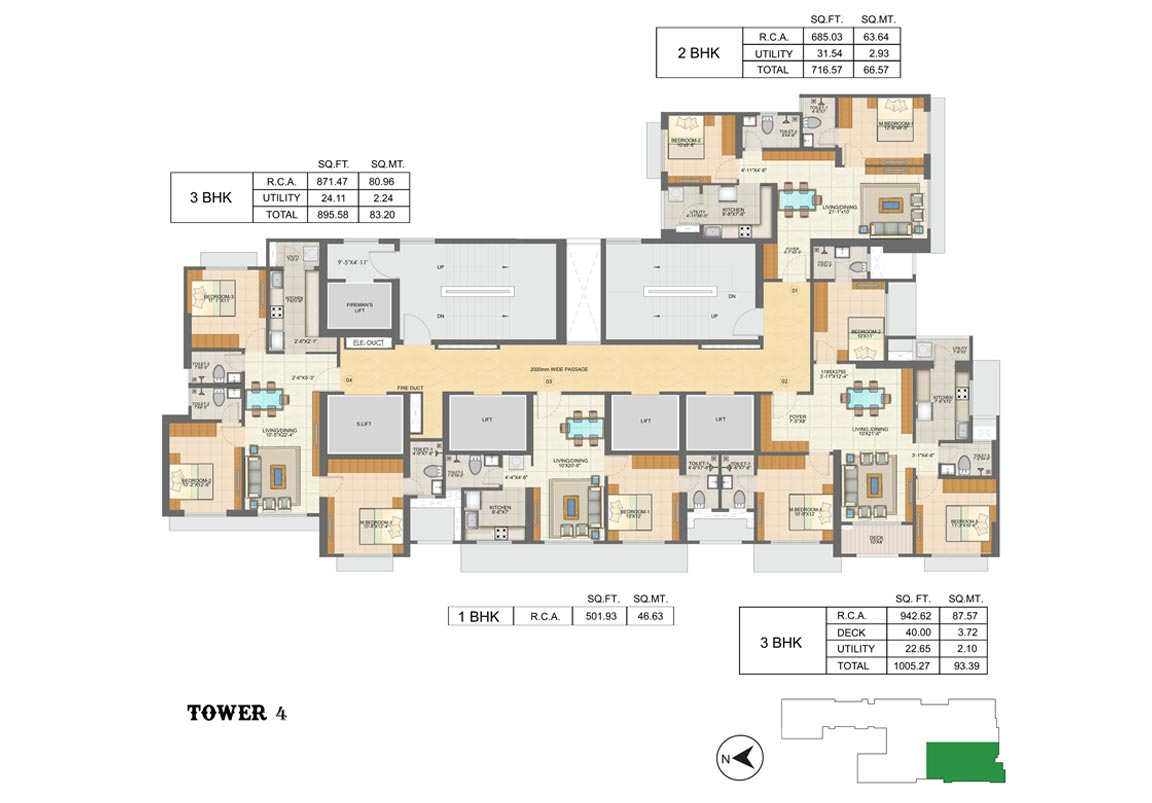 runwal-7-mahalaxmi-2-bhk-floor-plan