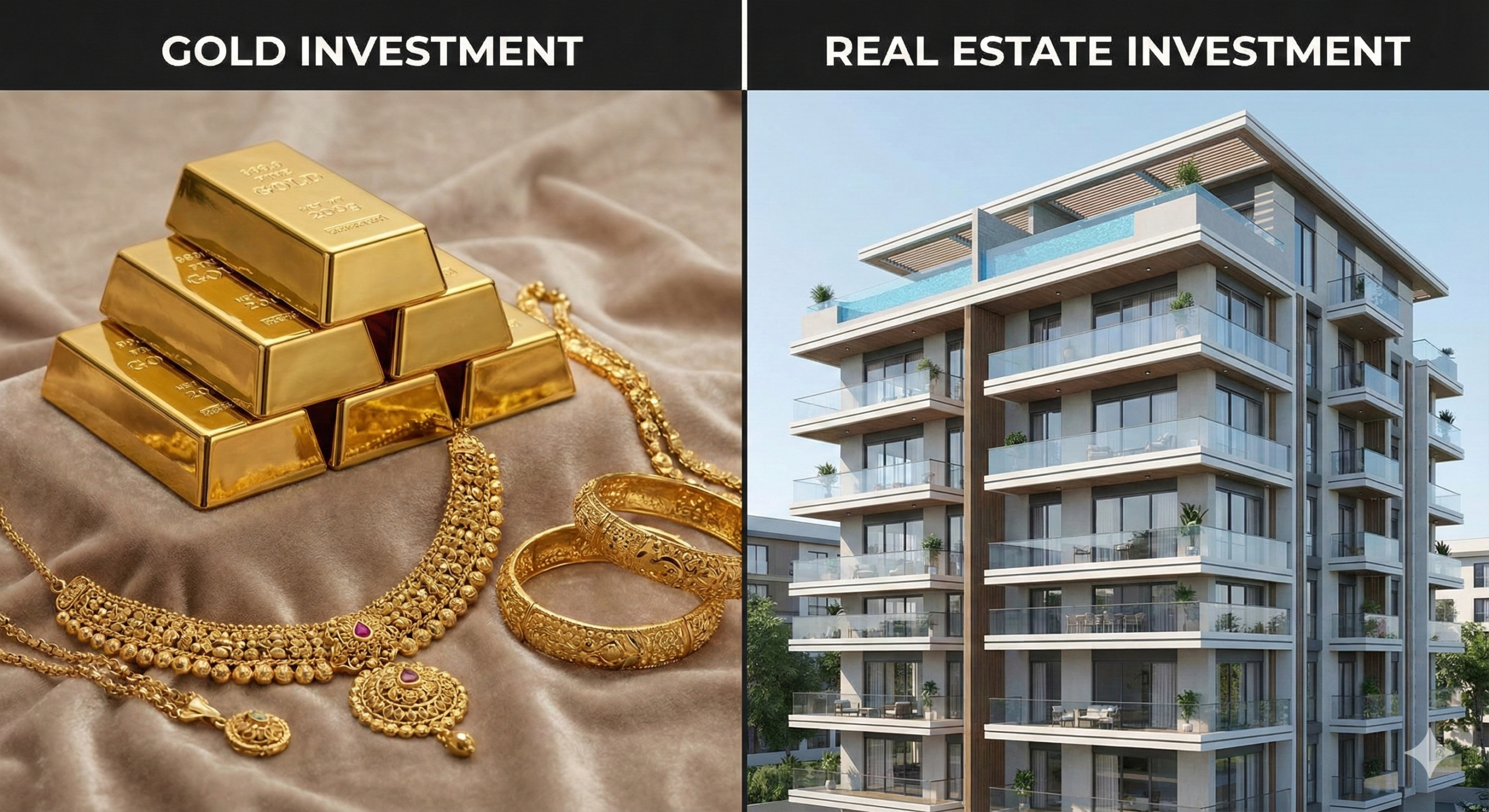Gold vs Real Estate: Investment Comparison