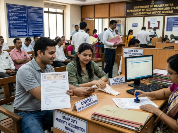 temp duty on real estate mumbai