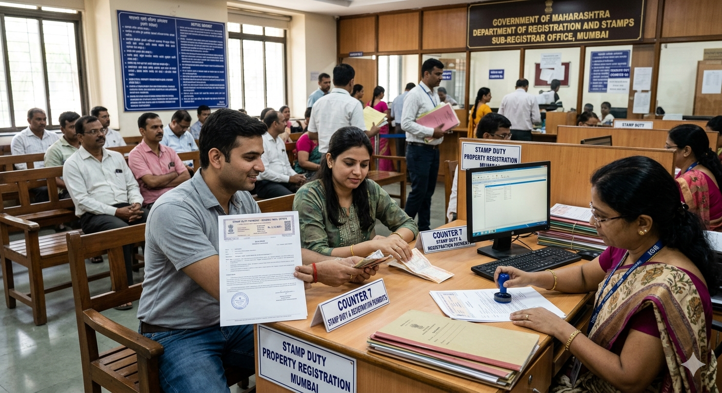 temp duty on real estate mumbai