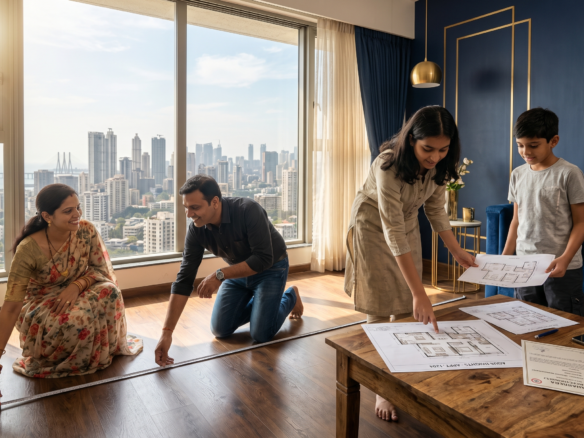 Mumbai flat carpet area vs super built-up area comparison guide 2026