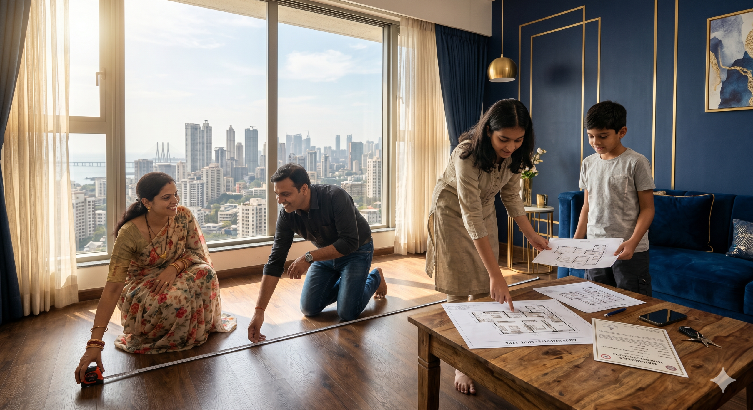 Mumbai flat carpet area vs super built-up area comparison guide 2026