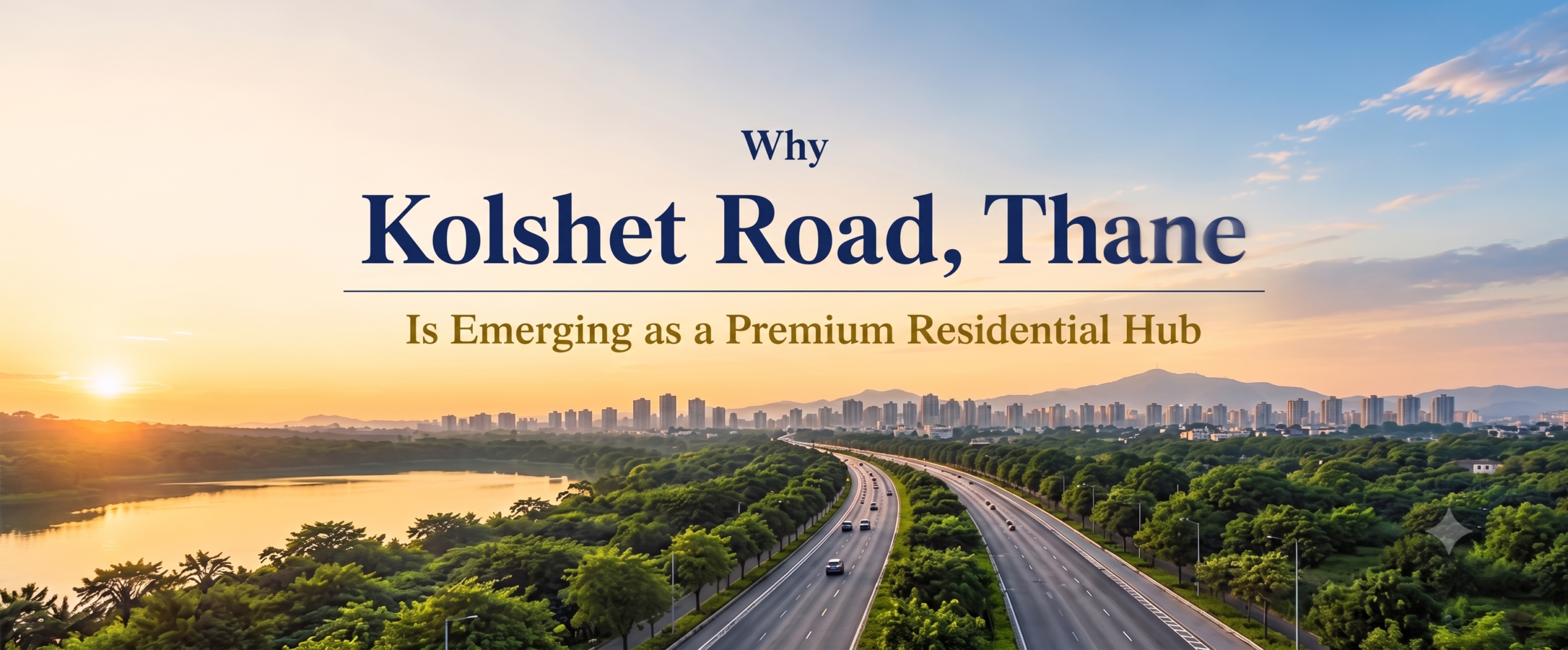 Kolshet Road Thane premium residential apartments 2026