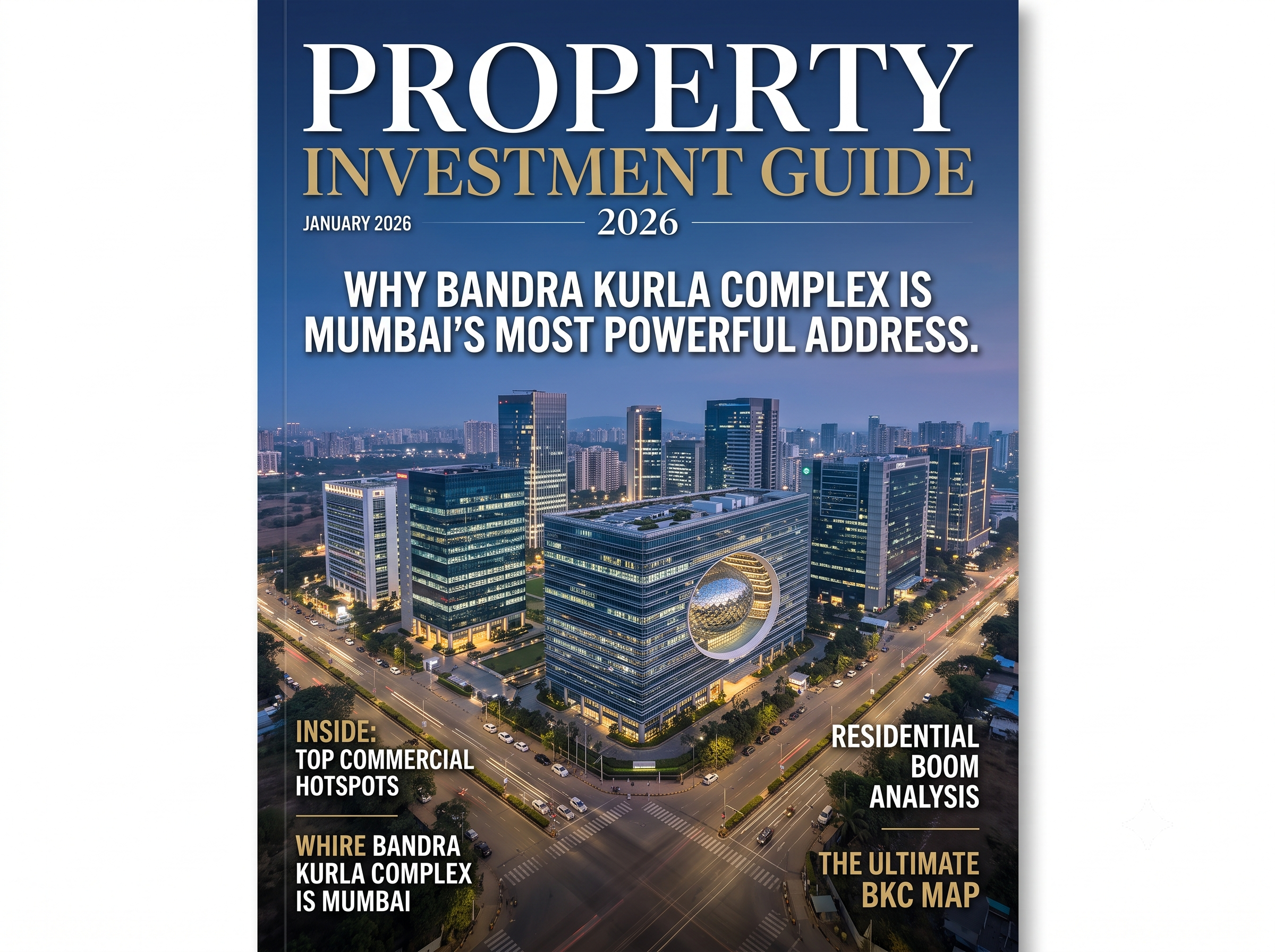 BKC Bandra Kurla Complex Mumbai aerial skyline 2026 investment